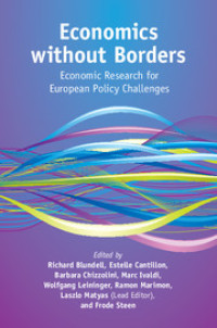 Economics without borders :economic research for European policy challenges