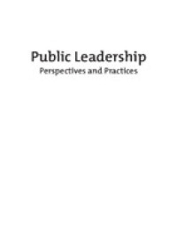 Public leadership :perspectives and practices