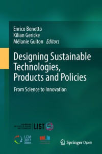 Image of Designing sustainable technologies, products and policies :from science to innovation