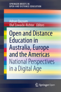 Open and distance education in Australia, Europe and the Americas :national perspectives in a digital Age