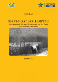 Surat-surat dari Lampung :korespondensi Herman Neubronner van der Tuuk di Lampung, 1868-1869